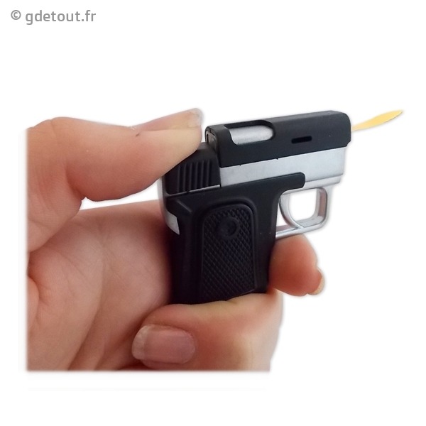 Briquet gaz revolver 25cm - GdeTout